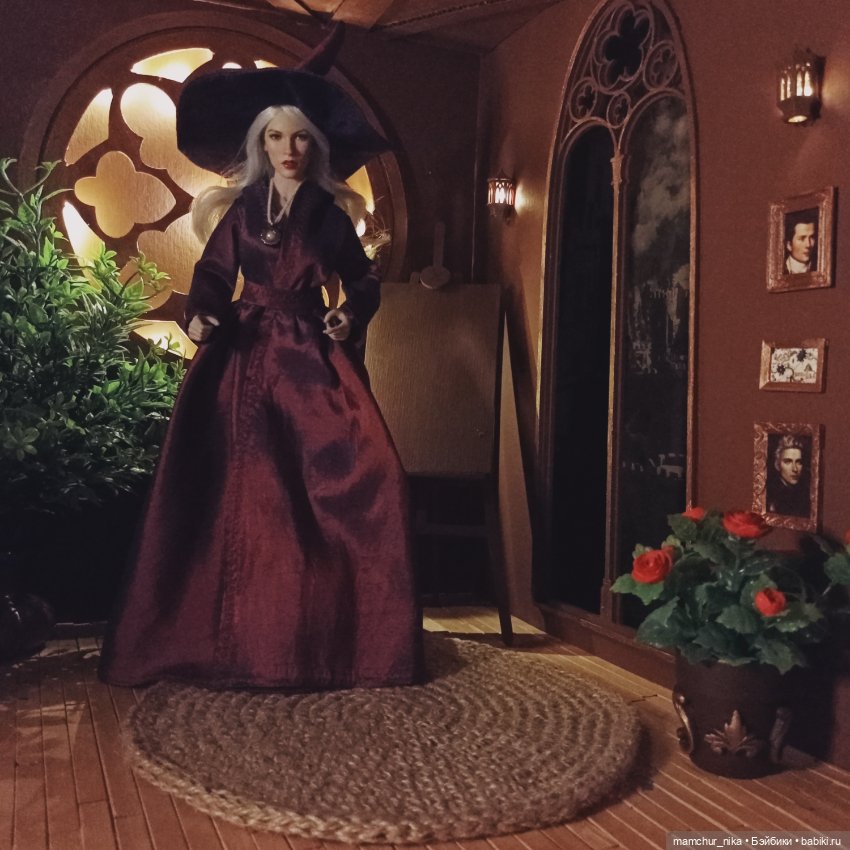 Зона с большими окнами 🏰 — Румбоксы и кукольные интерьеры: фото (фото 6)