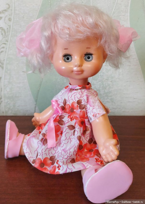 Девочка-зефирка — Советские винтажные куклы (СССР): Ленигрушка (фото 5)