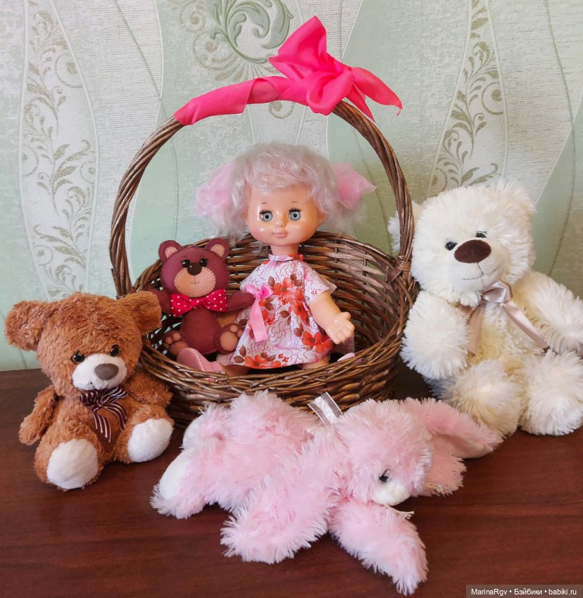 Девочка-зефирка — Советские винтажные куклы (СССР): Ленигрушка (фото 9)