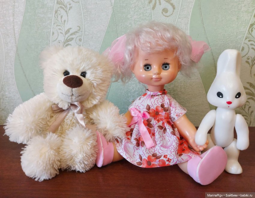 Девочка-зефирка — Советские винтажные куклы (СССР): Ленигрушка (фото 10)