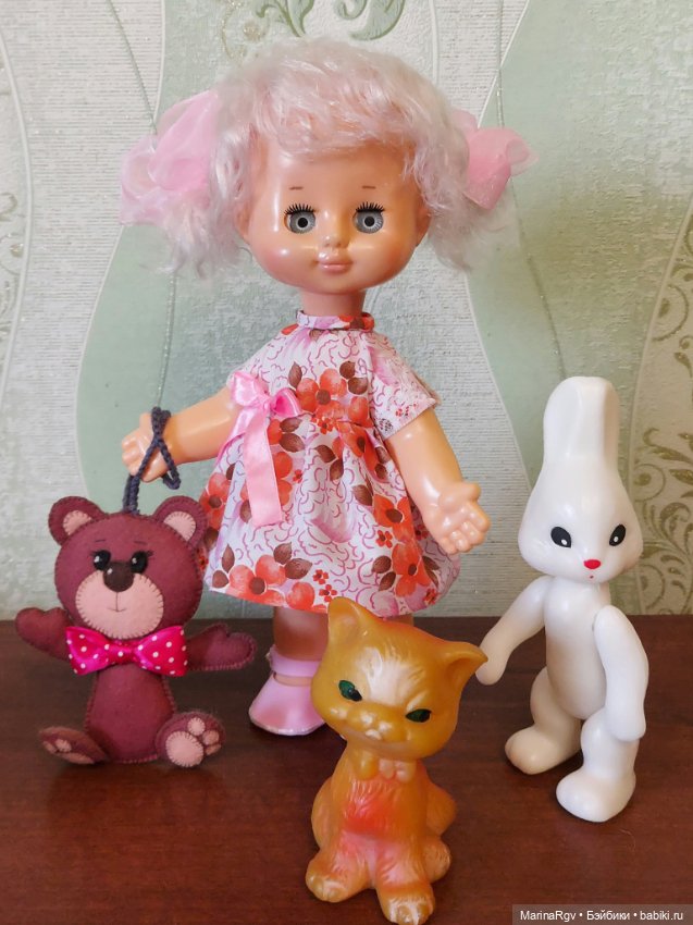 Девочка-зефирка — Советские винтажные куклы (СССР): Ленигрушка (фото 6)