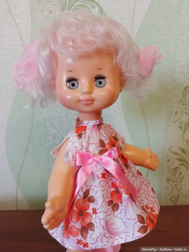 Девочка-зефирка — Советские винтажные куклы (СССР): Ленигрушка (фото 7)