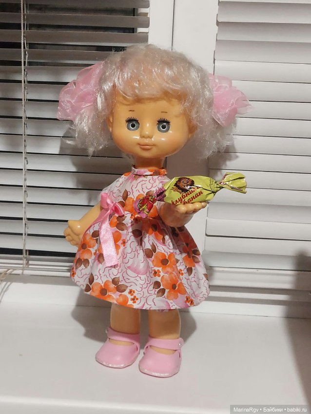 Девочка-зефирка — Советские винтажные куклы (СССР): Ленигрушка