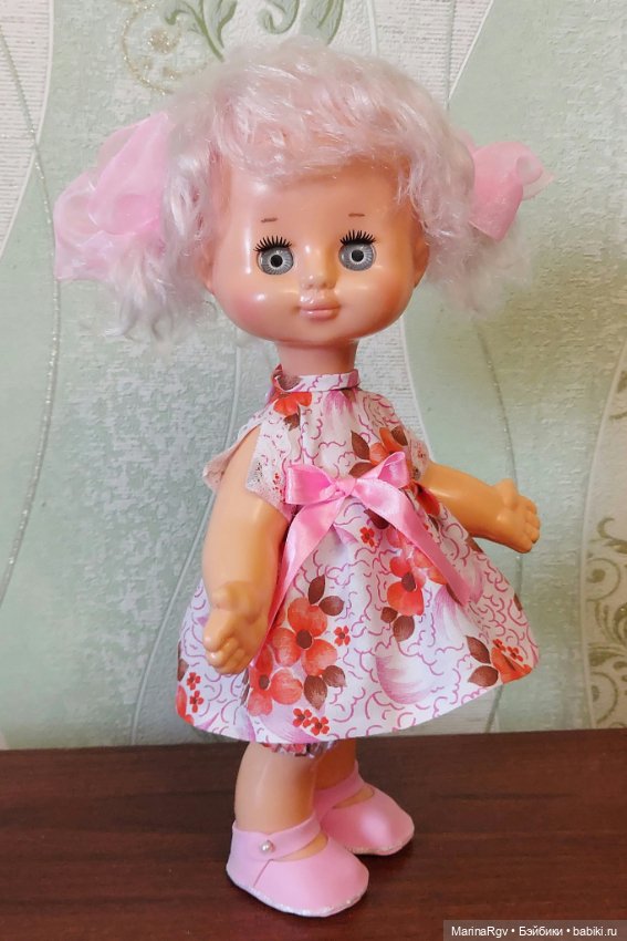 Девочка-зефирка — Советские винтажные куклы (СССР): Ленигрушка (фото 8)