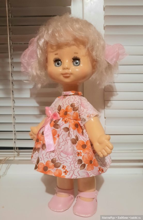 Девочка-зефирка — Советские винтажные куклы (СССР): Ленигрушка (фото 3)