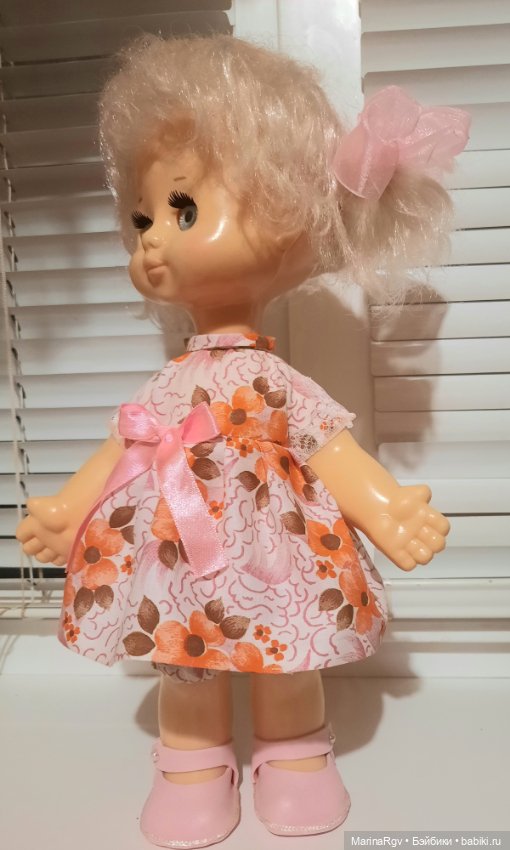 Девочка-зефирка — Советские винтажные куклы (СССР): Ленигрушка (фото 4)