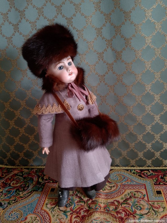 А у нас пока зима — Антикварные куклы Jumeau (Жюмо): Tete Jumeau (фото 3)