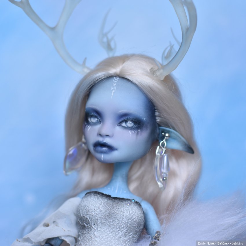 Холодная леди — ООАК Monster High и Ever After High: репейнт (фото 2)