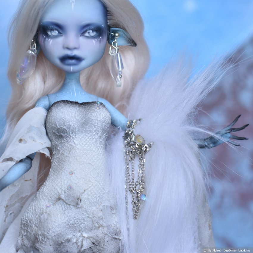 Холодная леди — ООАК Monster High и Ever After High: репейнт (фото 4)