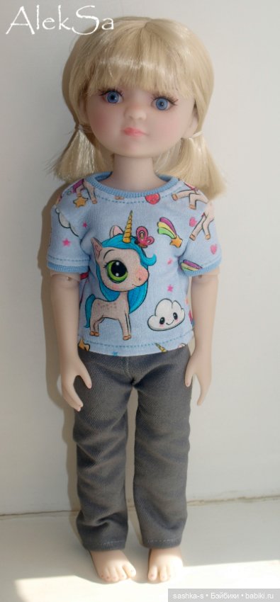 Мои джинсики на самых разных кукол (фото 10)