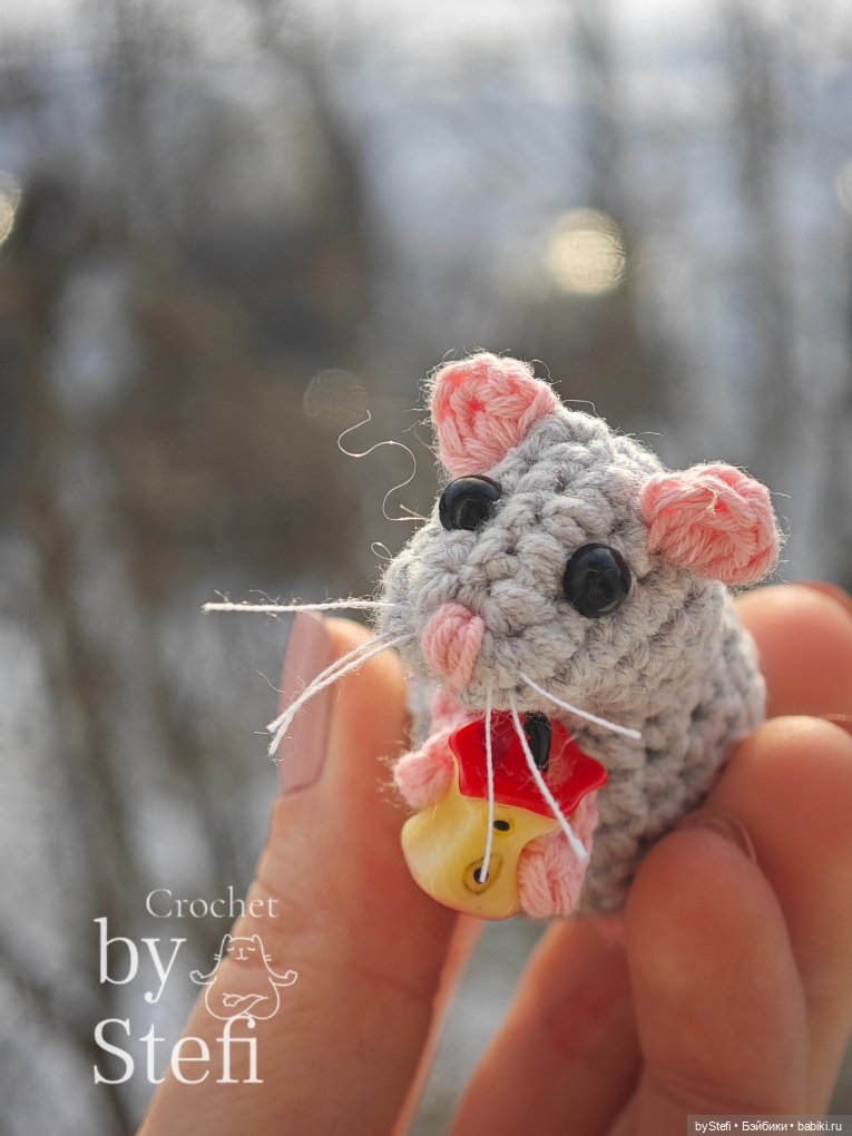 Соскучились? Я - да. Решила связать любимых мышатинок (фото 5)