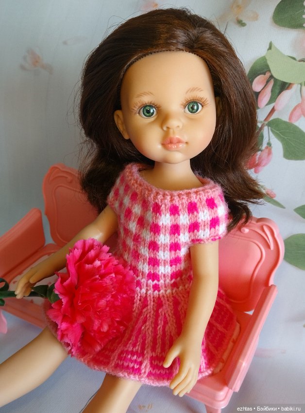 Розовое платье в клеточку (часть 1)