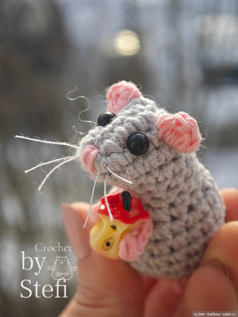 Соскучились? Я - да. Решила связать любимых мышатинок (фото 8)