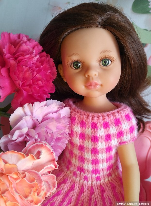 Розовое платье в клеточку (часть 1)