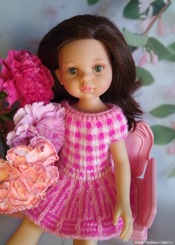 Розовое платье в клеточку (часть 1)