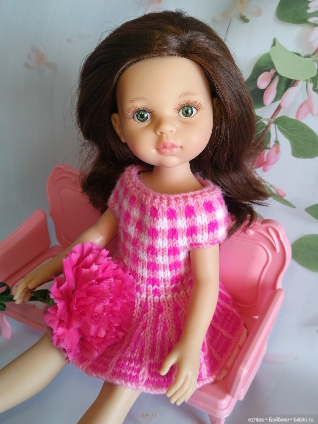 Розовое платье в клеточку (часть 1)