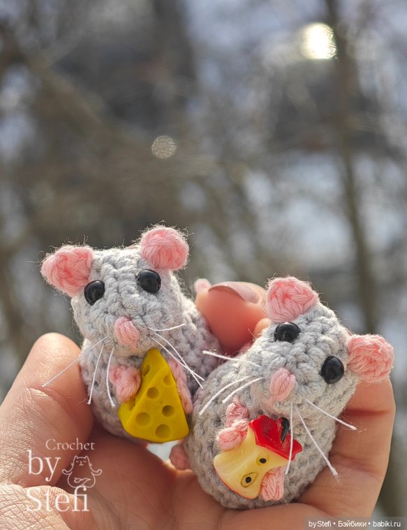 Соскучились? Я - да. Решила связать любимых мышатинок (фото 9)