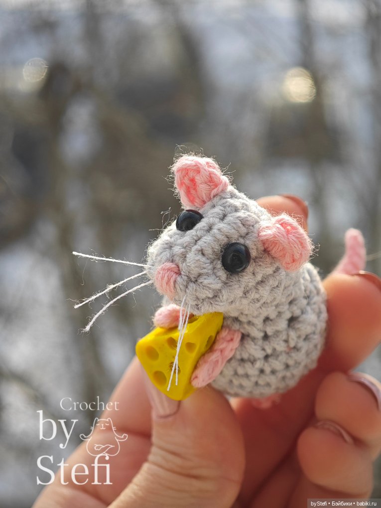Соскучились? Я - да. Решила связать любимых мышатинок (фото 3)