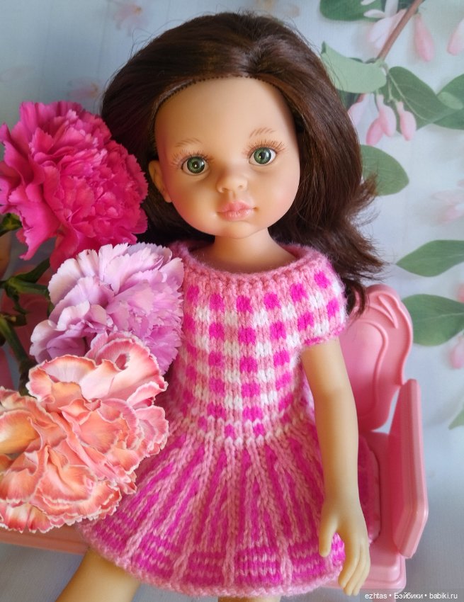 Розовое платье в клеточку (часть 1)