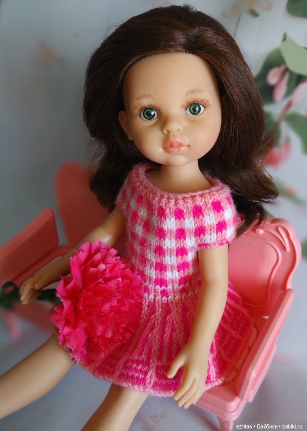 Розовое платье в клеточку (часть 1)