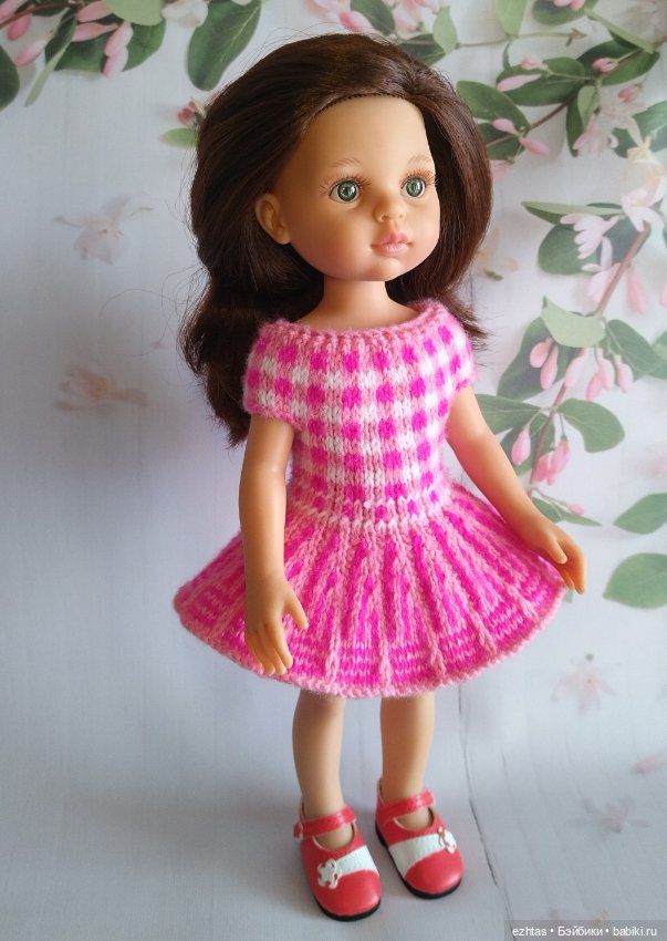 Розовое платье в клеточку (часть 1)