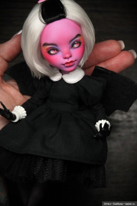 Летучая мышка — ООАК Monster High и Ever After High: репейнт (фото 9)