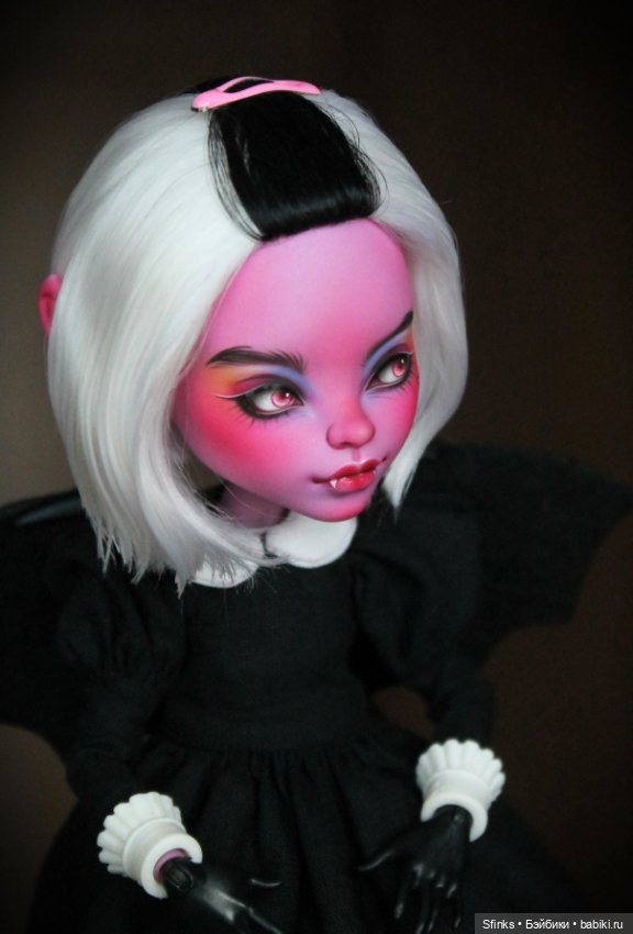 Летучая мышка — ООАК Monster High и Ever After High: репейнт (фото 6)