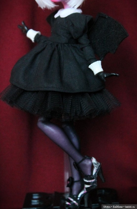 Летучая мышка — ООАК Monster High и Ever After High: репейнт (фото 2)