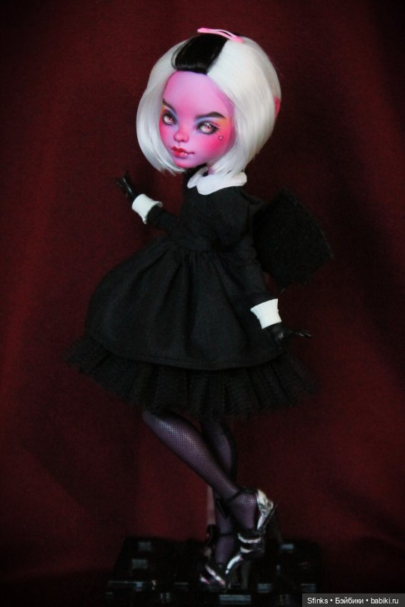Летучая мышка — ООАК Monster High и Ever After High: репейнт (фото 4)