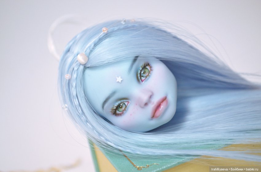 Массивная красота Эбби — ООАК Monster High и Ever After High: репейнт (фото 2)