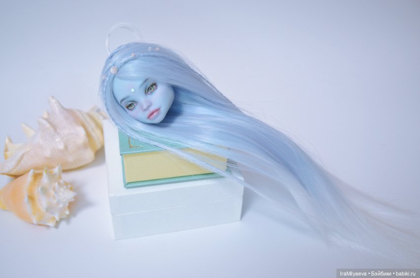 Массивная красота Эбби — ООАК Monster High и Ever After High: репейнт (фото 3)