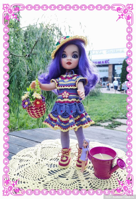 Кукла Паола Рейна в костюме "Марсианская фея" (фото 2)