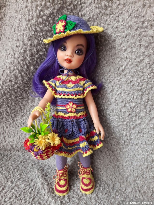 Кукла Паола Рейна в костюме "Марсианская фея"