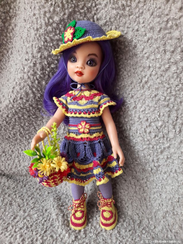 Кукла Паола Рейна в костюме "Марсианская фея"