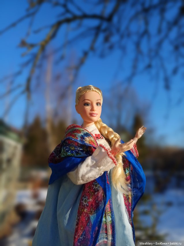 Алёна - русская краса (Барби Fashion Fever Gillian)