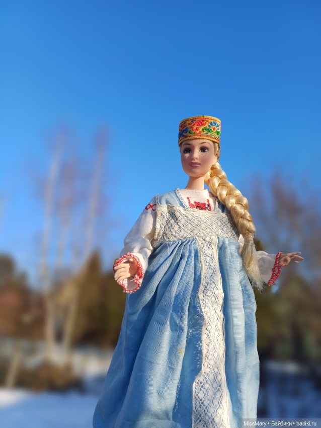 Алёна - русская краса (Барби Fashion Fever Gillian)