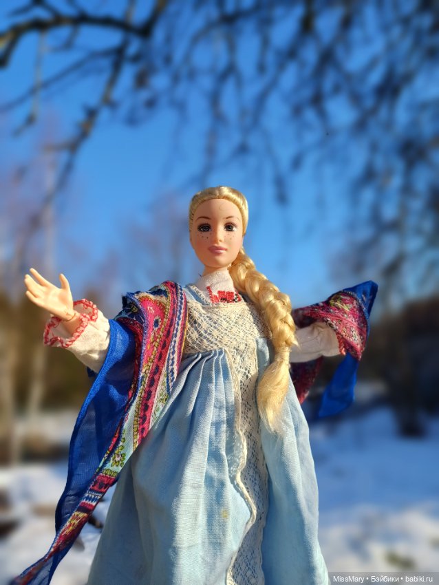 Алёна - русская краса (Барби Fashion Fever Gillian)