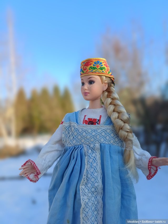 Алёна - русская краса (Барби Fashion Fever Gillian)