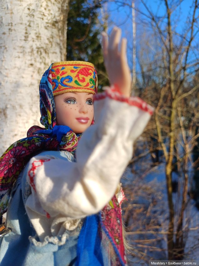 Алёна - русская краса (Барби Fashion Fever Gillian)