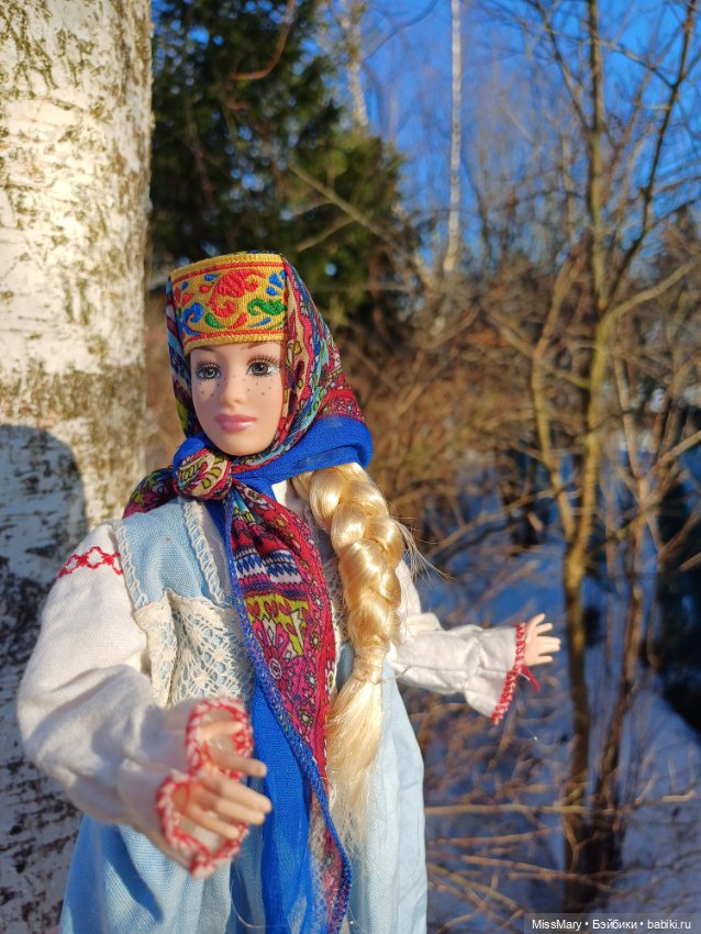 Алёна - русская краса (Барби Fashion Fever Gillian)