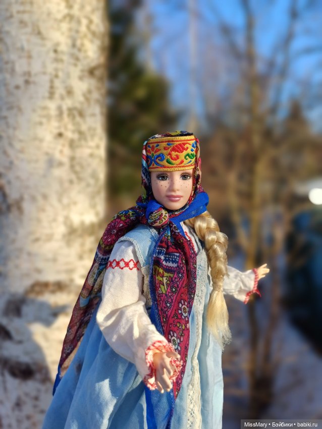 Алёна - русская краса (Барби Fashion Fever Gillian)