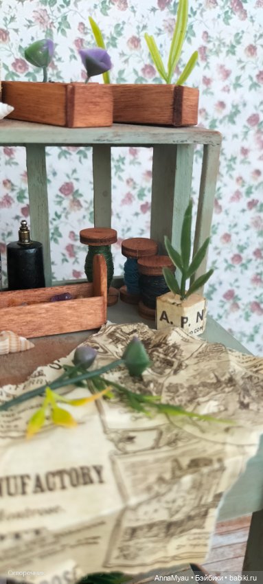 Стол мага герболога — Кукольная миниатюра своими руками: еда (фото 6)