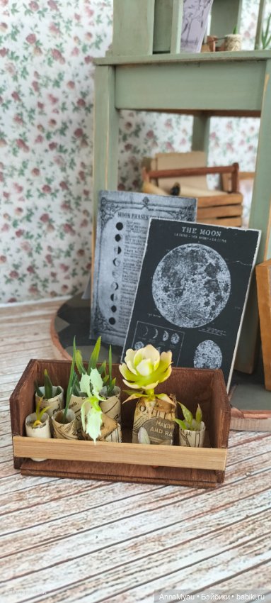 Стол мага герболога — Кукольная миниатюра своими руками: еда