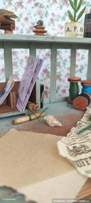 Стол мага герболога — Кукольная миниатюра своими руками: еда