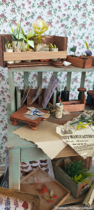 Стол мага герболога — Кукольная миниатюра своими руками: еда (фото 2)