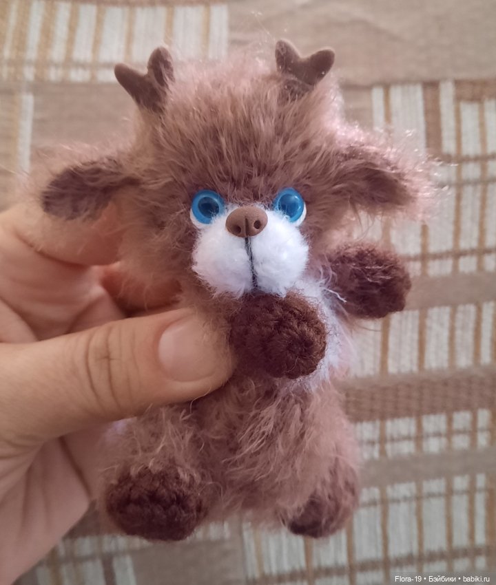 Олененок, совсем малыш — Вязаные игрушки и амигуруми: крючком