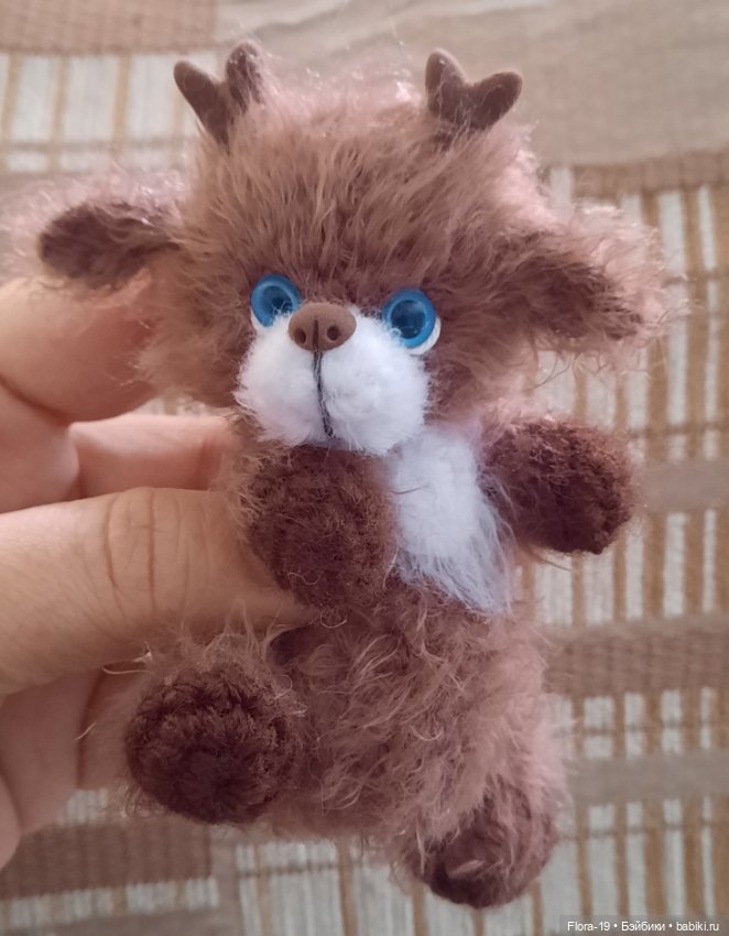 Олененок, совсем малыш — Вязаные игрушки и амигуруми: крючком (фото 3)
