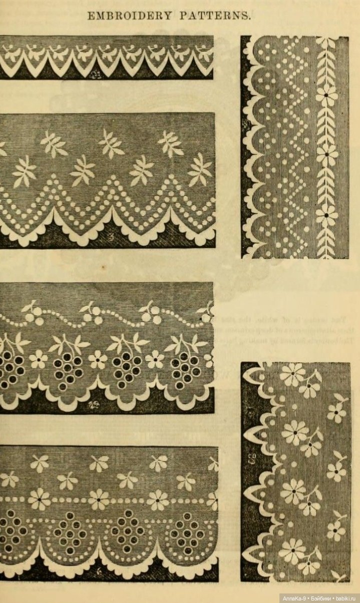 Платья для антикварных кукол с декором тесьмой, часть 2