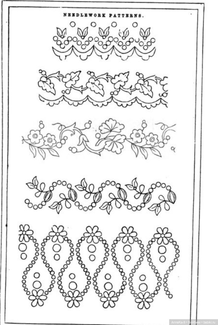 Платья для антикварных кукол с декором тесьмой, часть 2