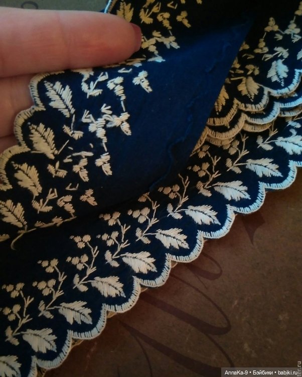 Платья для антикварных кукол с декором тесьмой, часть 2